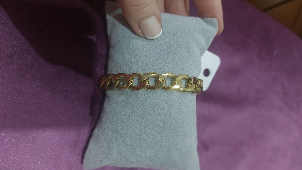 Pulseira homem em aço inoxidável