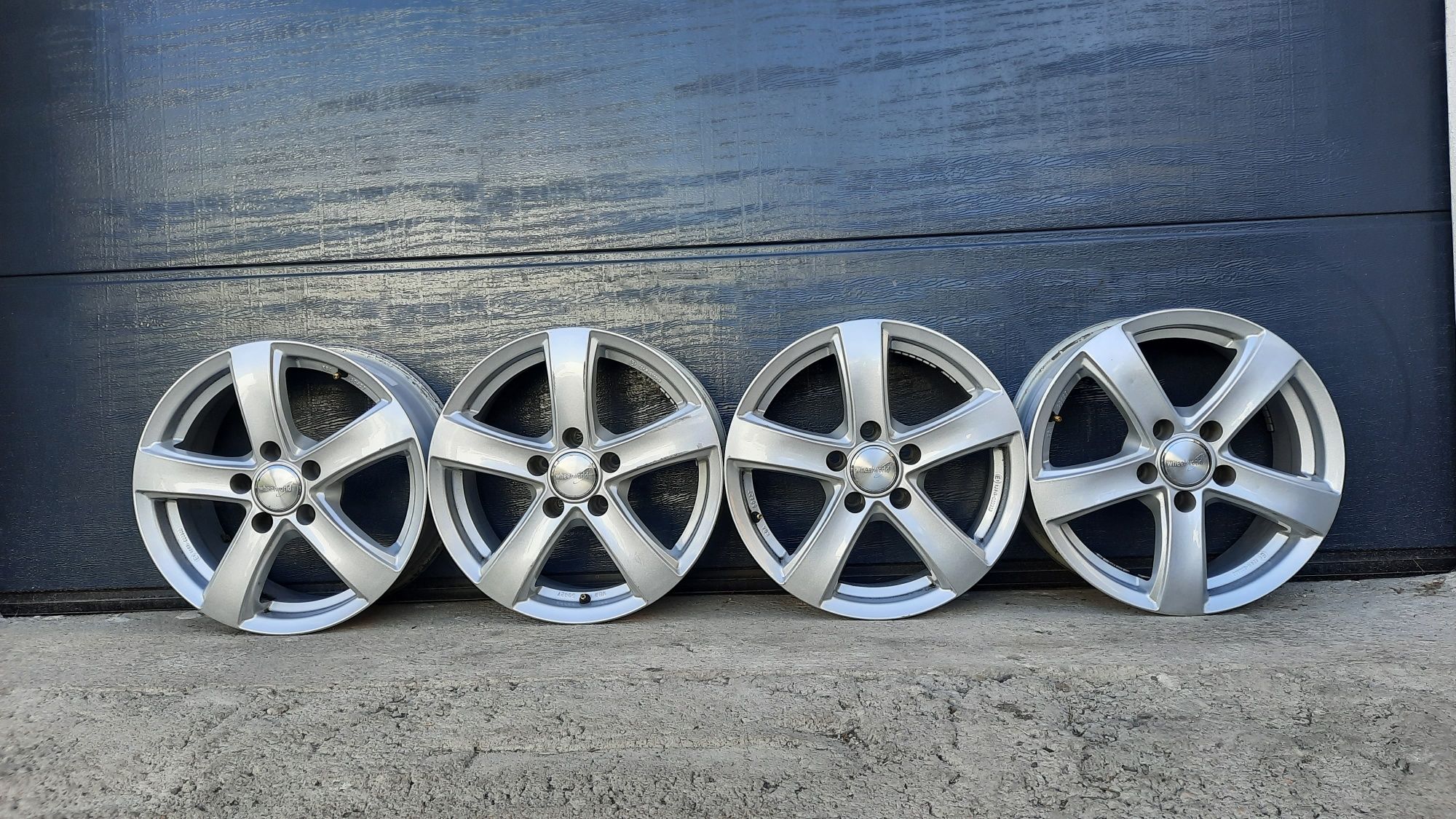 4x Alufelgi 16" 5x112 VW Audi Skoda Wheelworld Germany