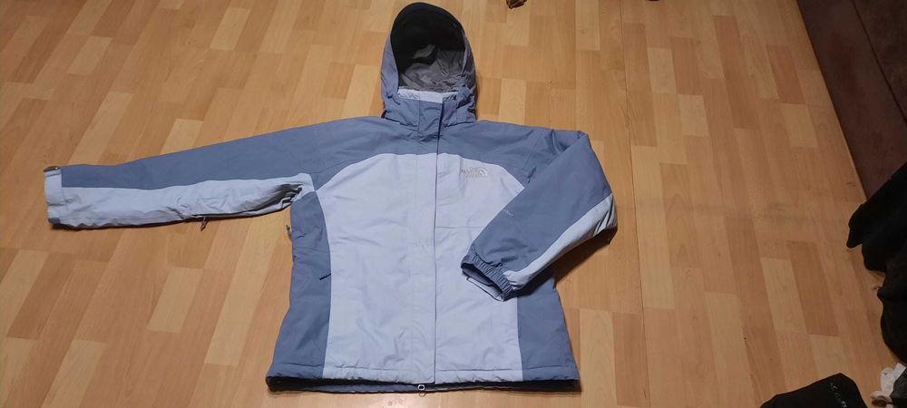 Zimowa damska kurtka turystyczna THE NORTH FACE HYVENT r.L st.b.dobry