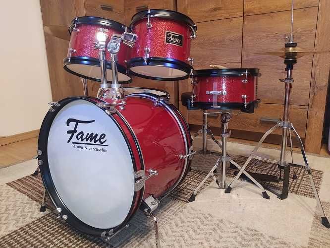 Perkusja Fame JBJ1049A-R "Elias" Junior (Red)