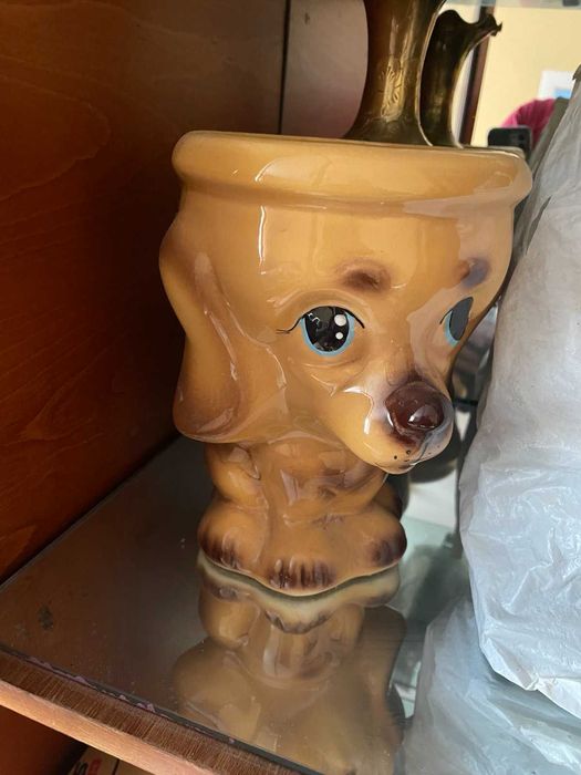 Продається горщик для квітів горшок для цветов песик новий