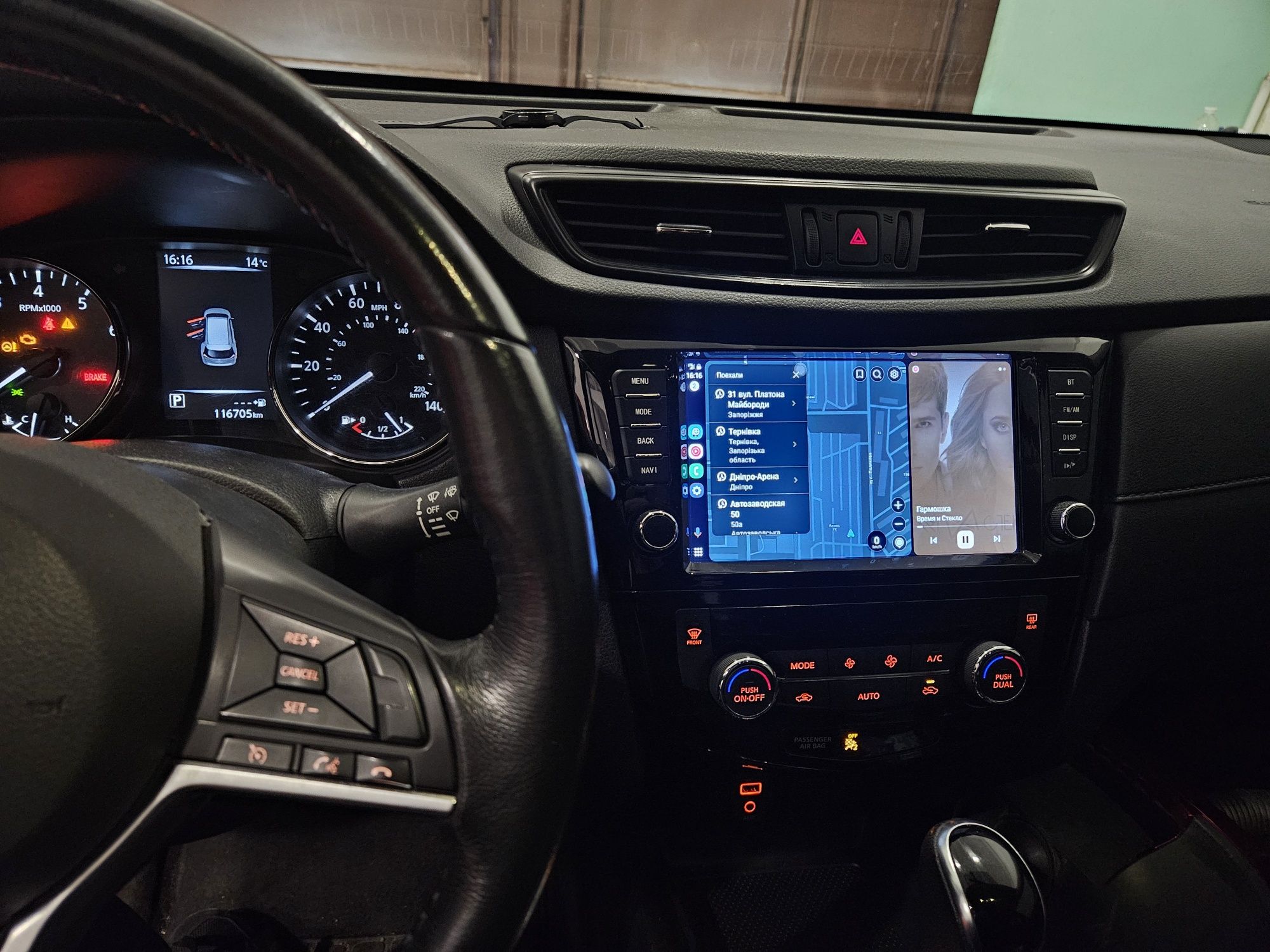 Штатная магнитола для Nissan Rogue 2 T32 2013-2016 на Android с  carpl