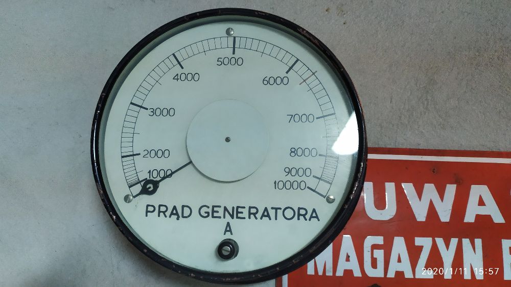 stare zegary przeysłowe, generator Art Deco