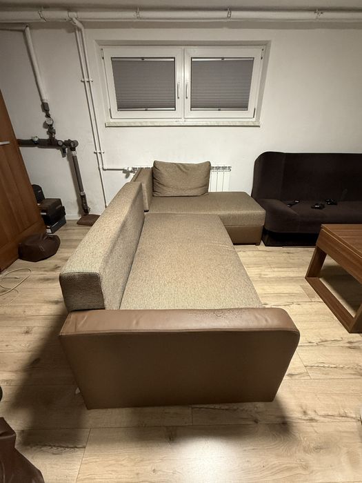 Narożnik z funkcją spania