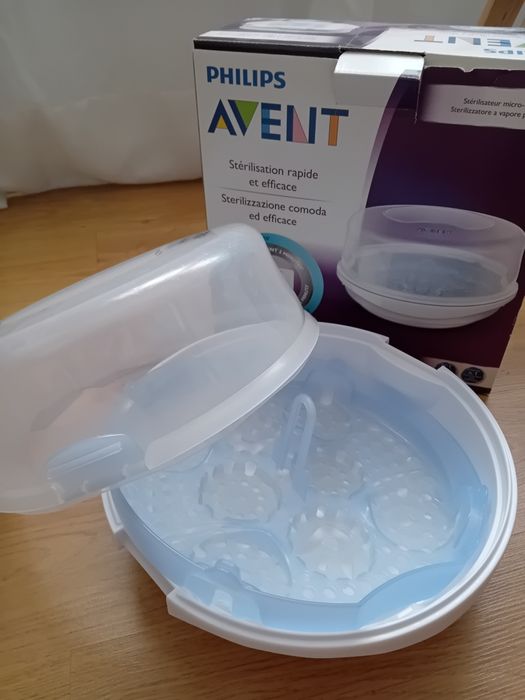 Esterilizador de biberons para micro-ondas da Philips Avent