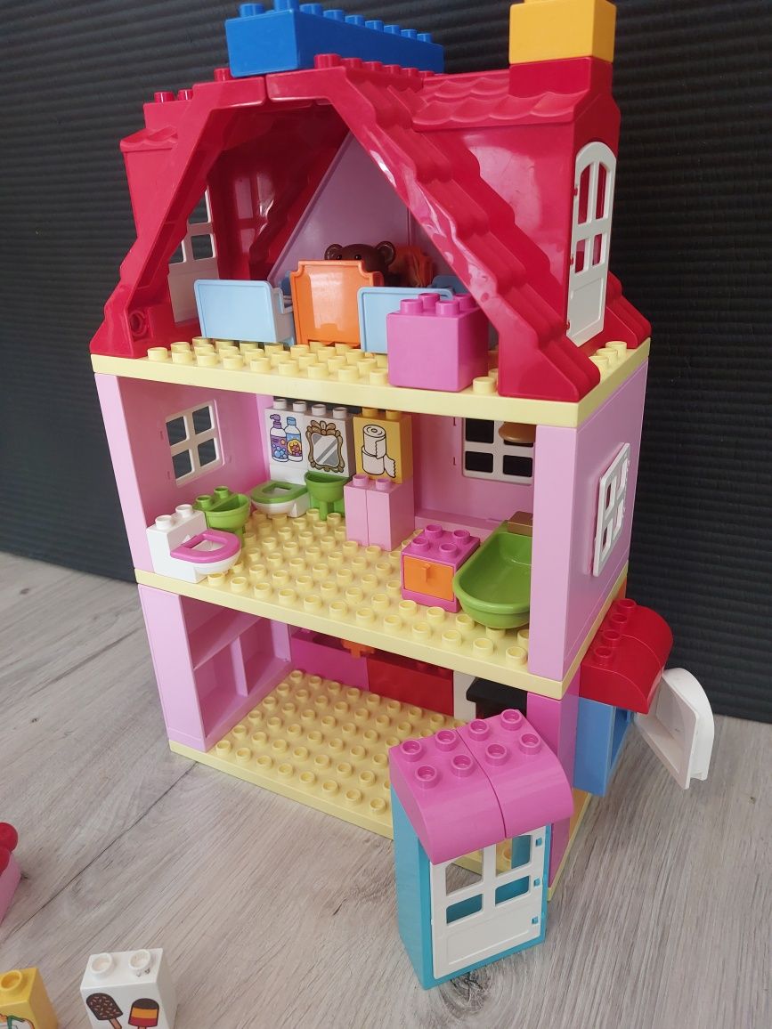 Lego Duplo, Domek + dodatkowe klocki.