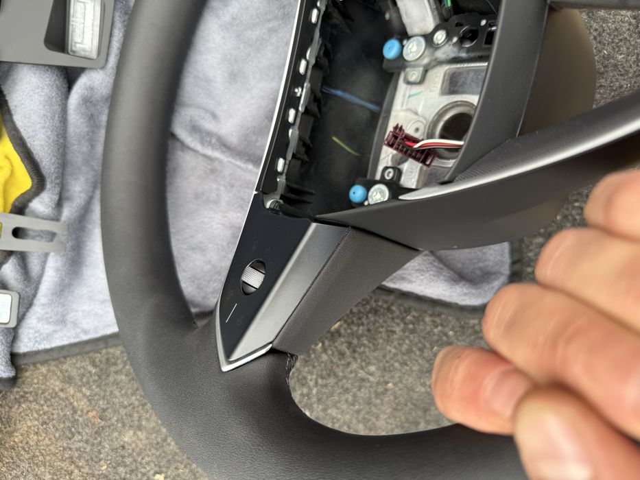 Кермо tesla model 3 highalnd руль розбірка разборка