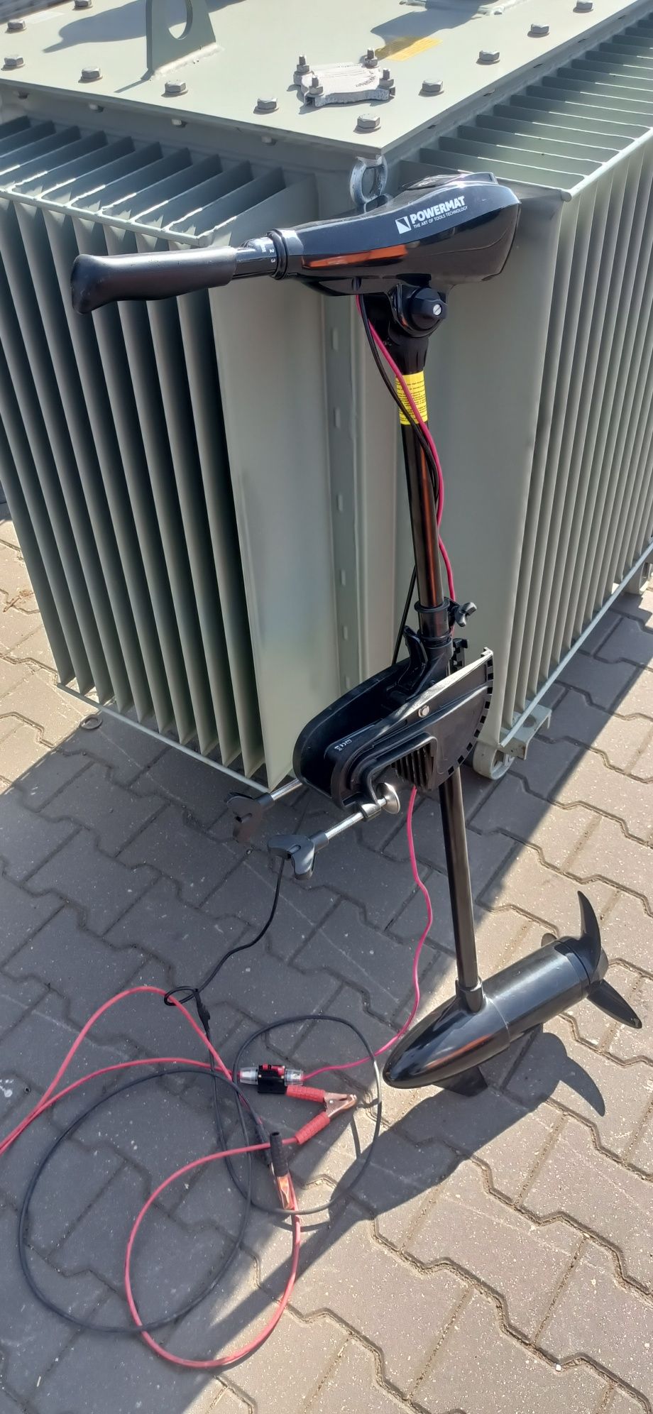 Silnik elektryczny 65lbs Powermat 750 watt 12v, 3 razy użyty