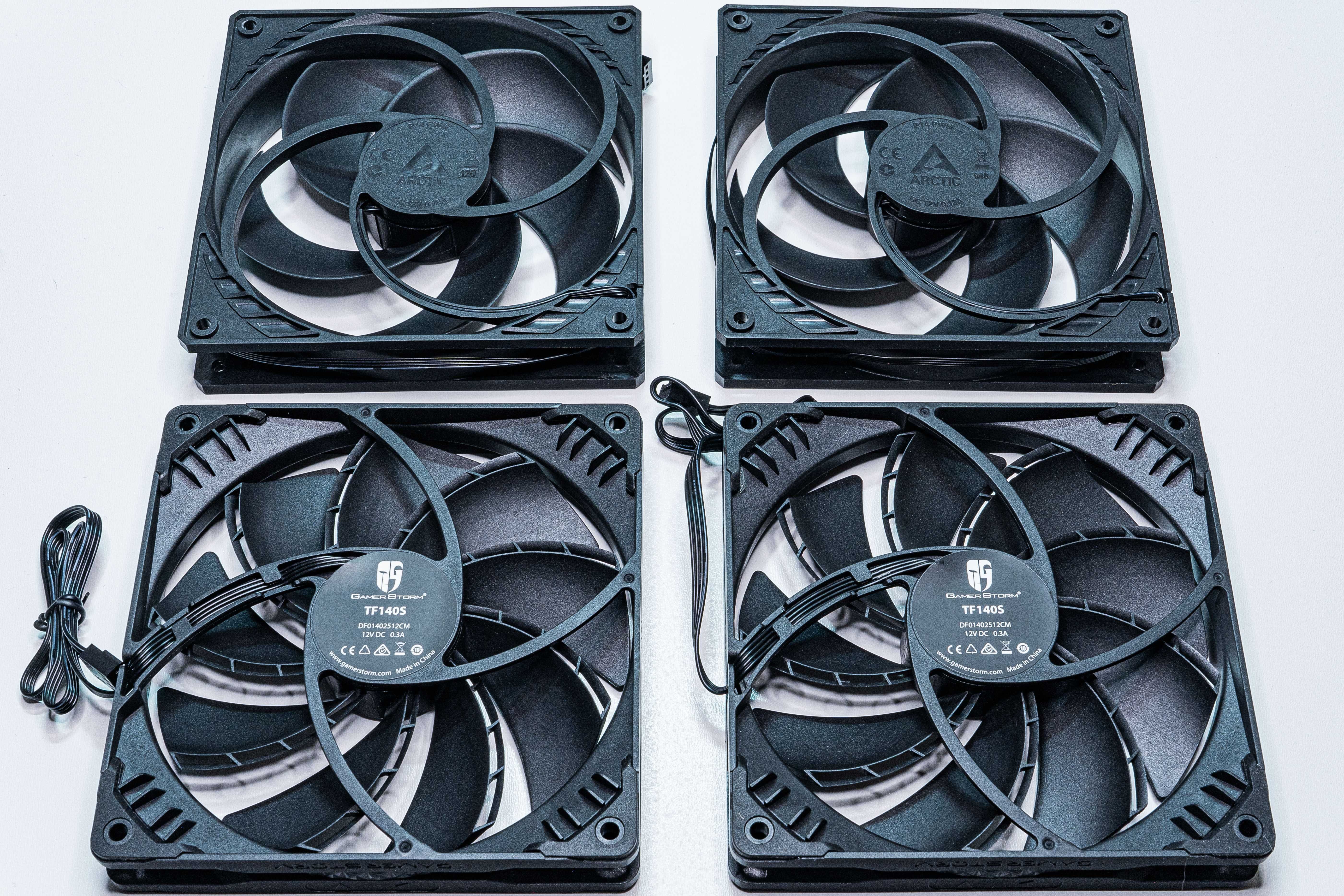 Wentylatory komputerowe Arctic Deepcool Zalman SilentiumPC AAB