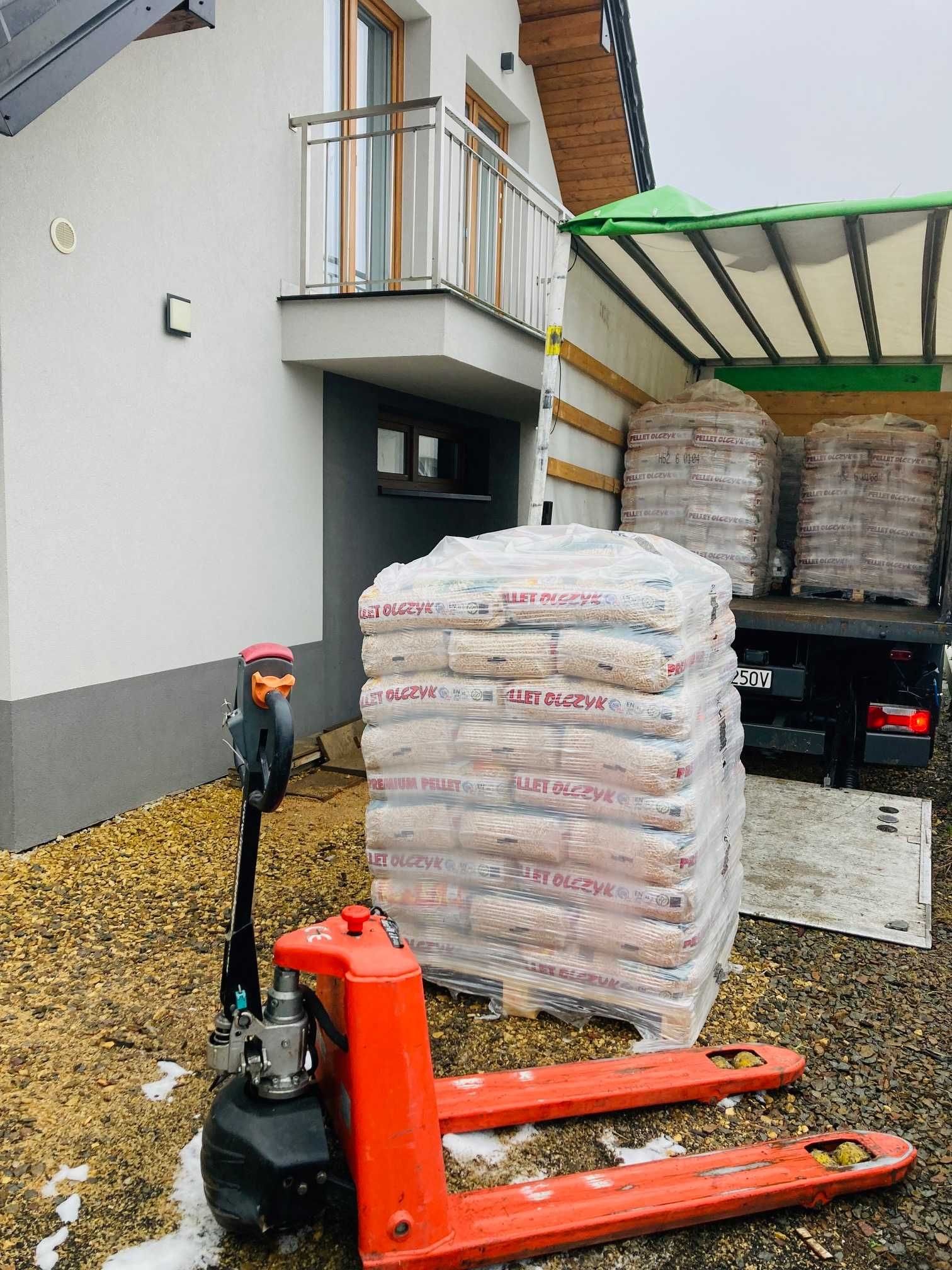 Pelet Pellet Barlinek REZULT 6mm EN PLUS LAVA OLIMP OLCZYK Transport