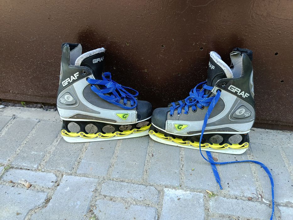 Łyżwy hokejowe GRAF Super 103 – rozmiar 41 UK 8 możliwa szybka wysyłka