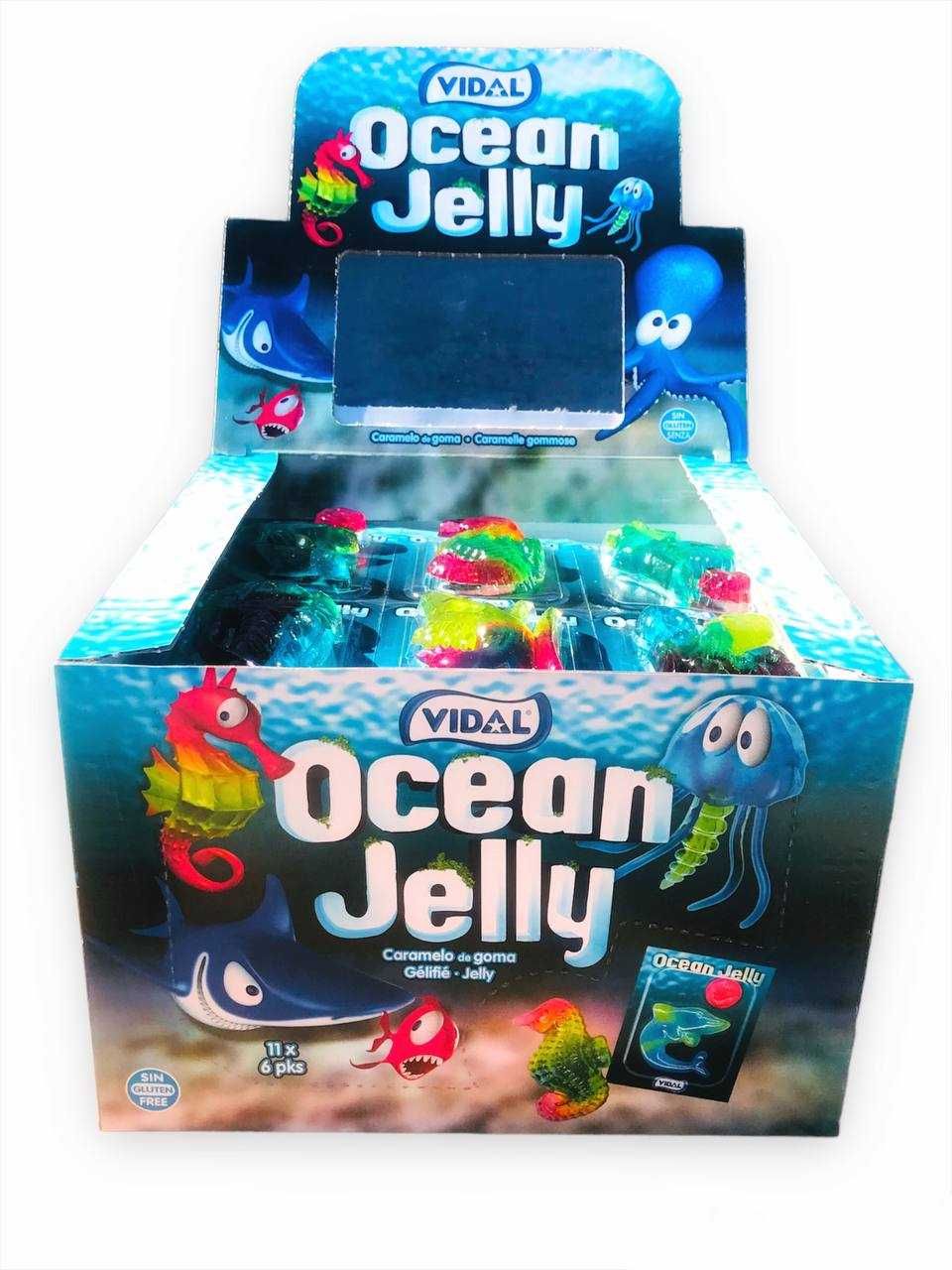 Фруктовый жевательный мармелад Ocean ТМ VIDAL, Испания, 66шт/уп