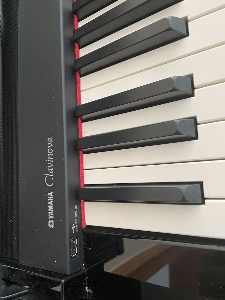 Yamaha clavinova CLP S306 + ława + sennheiser sluchawki