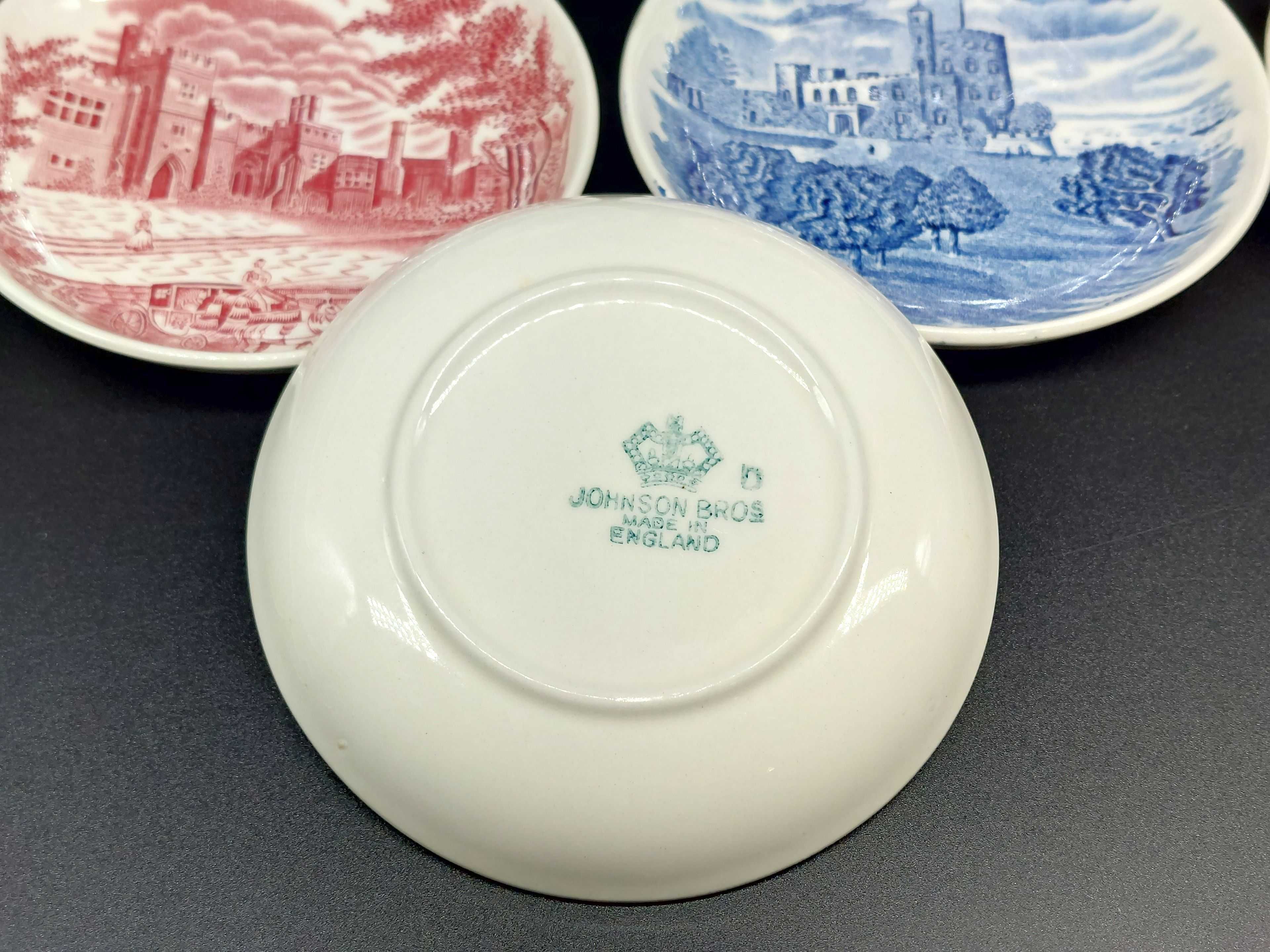 Talerzyki konfiturki porcelana JOHNSON BROS ENGLAND vintage