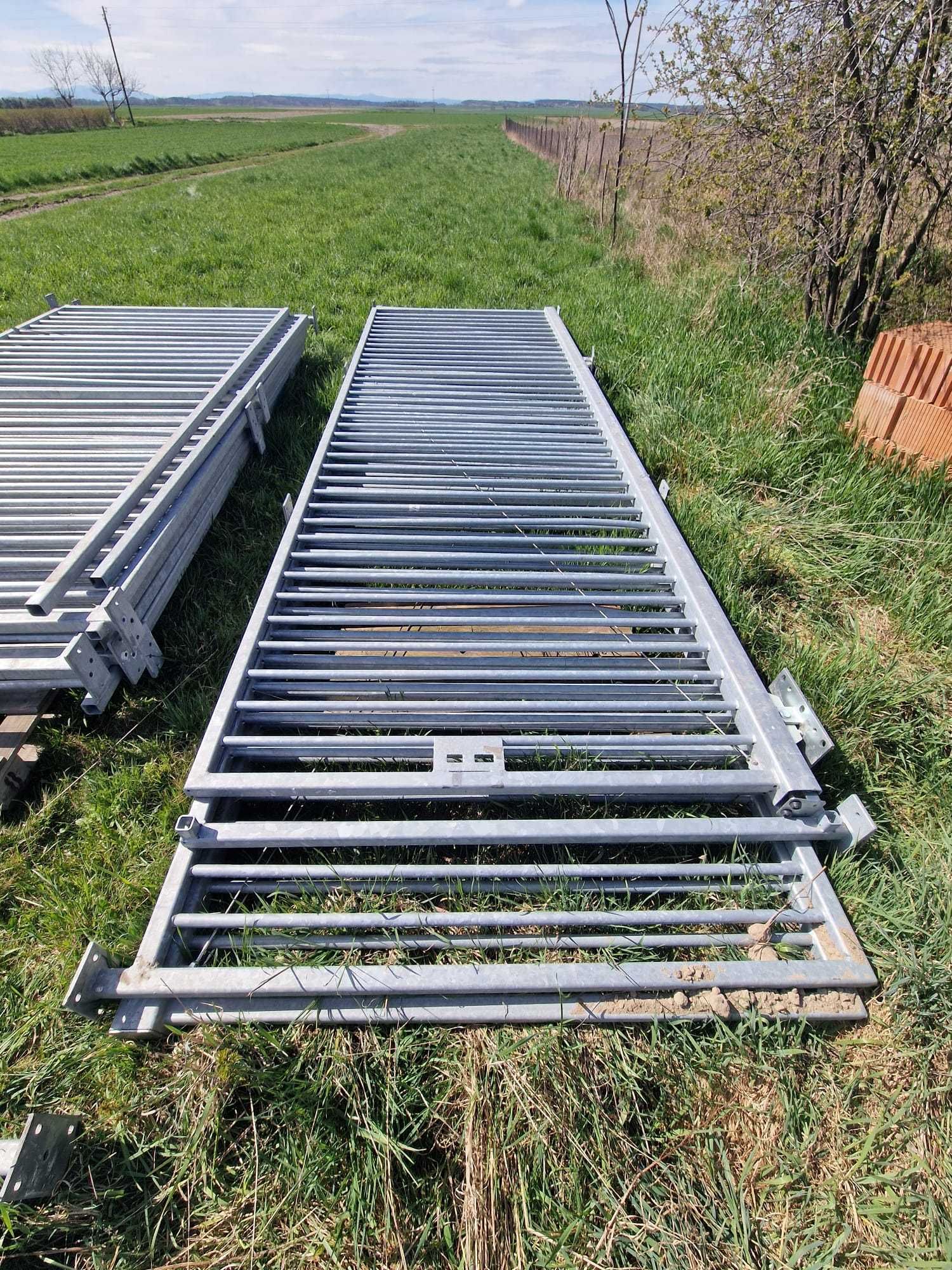 Solidne ogrodzenie ocynk – bramy + przęsła