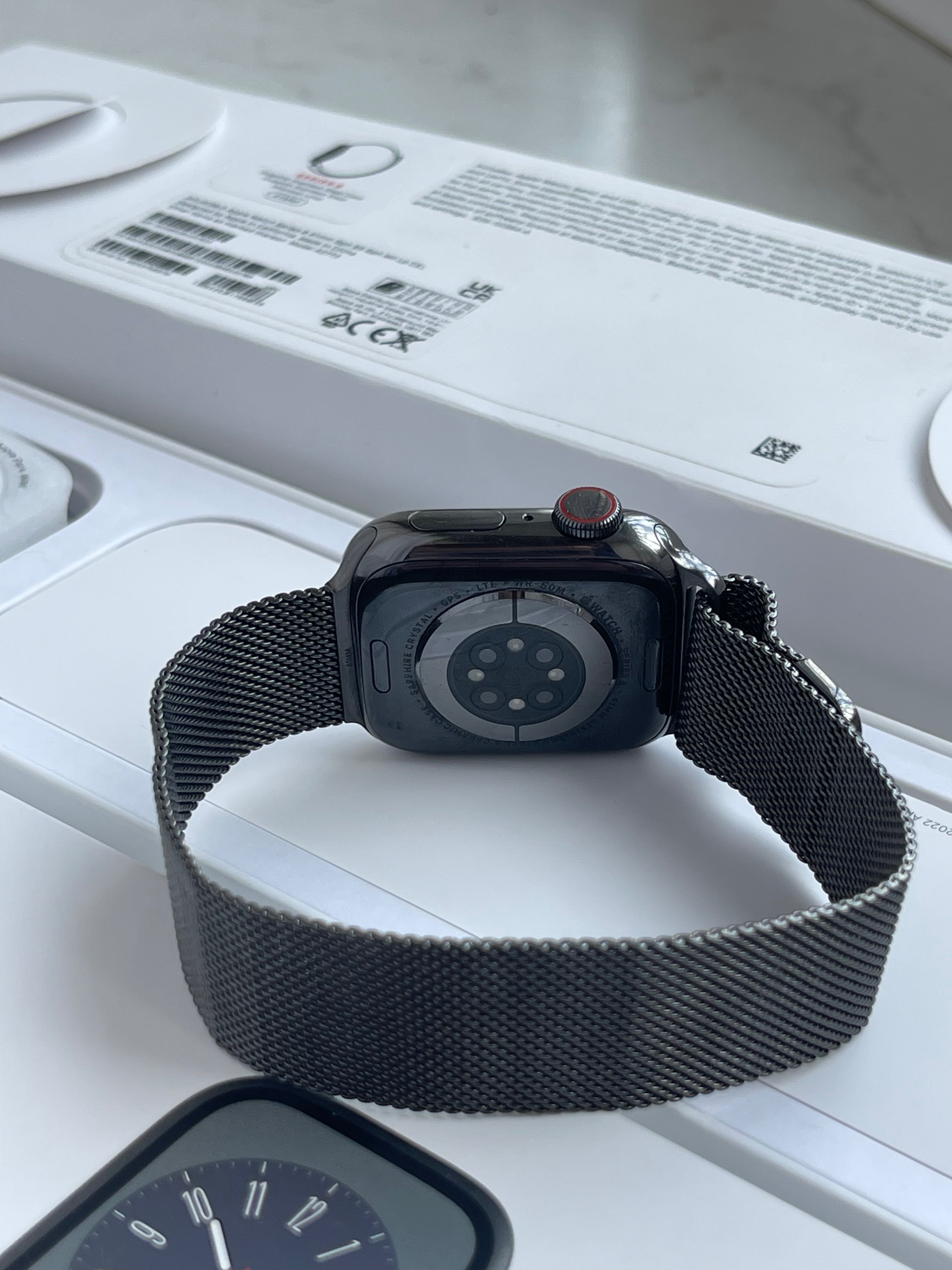 Apple Watch Series 8 41mm Stainless Steel |Стальная версия  | АКБ 100%