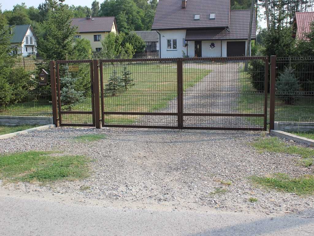 Brama dwuskrzydłowa 4 m lub 5 m wys. 150  różne kolory wyp. panelem 3D