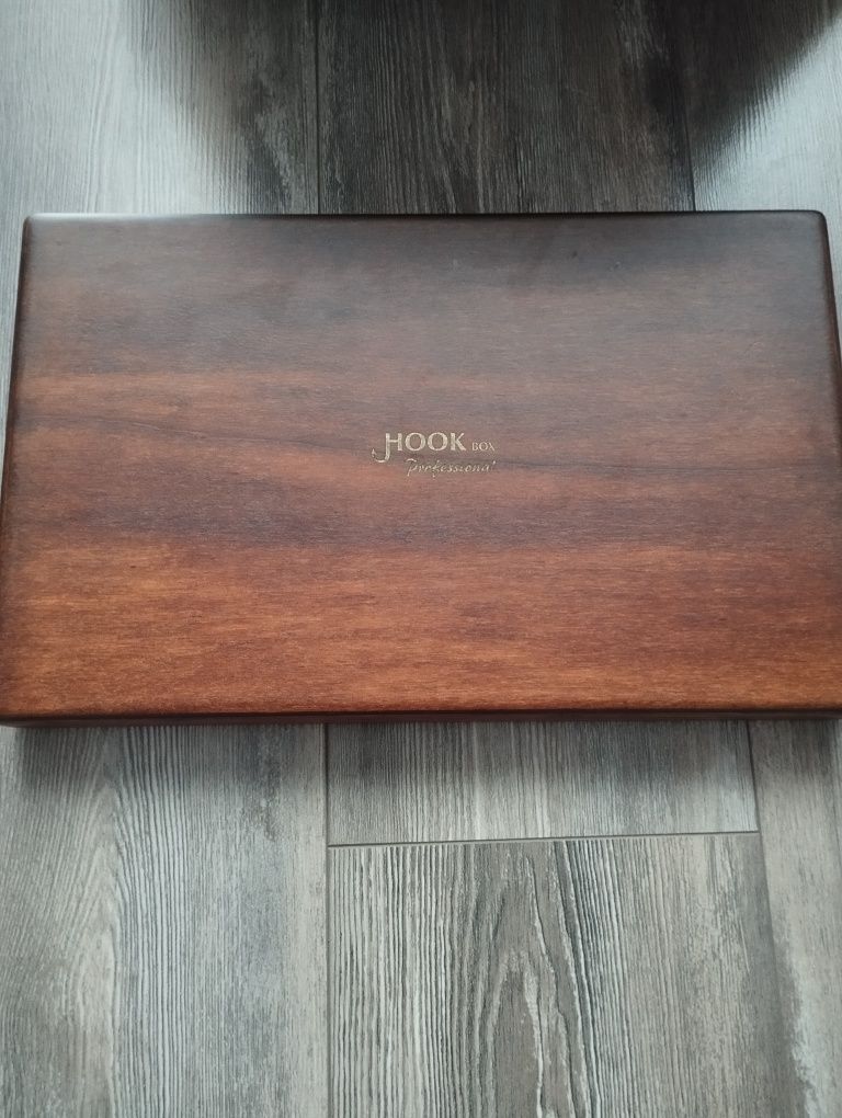 Pudełko na przypony Hookline Box Profesjonalne 72 piny 20 cm NOWE