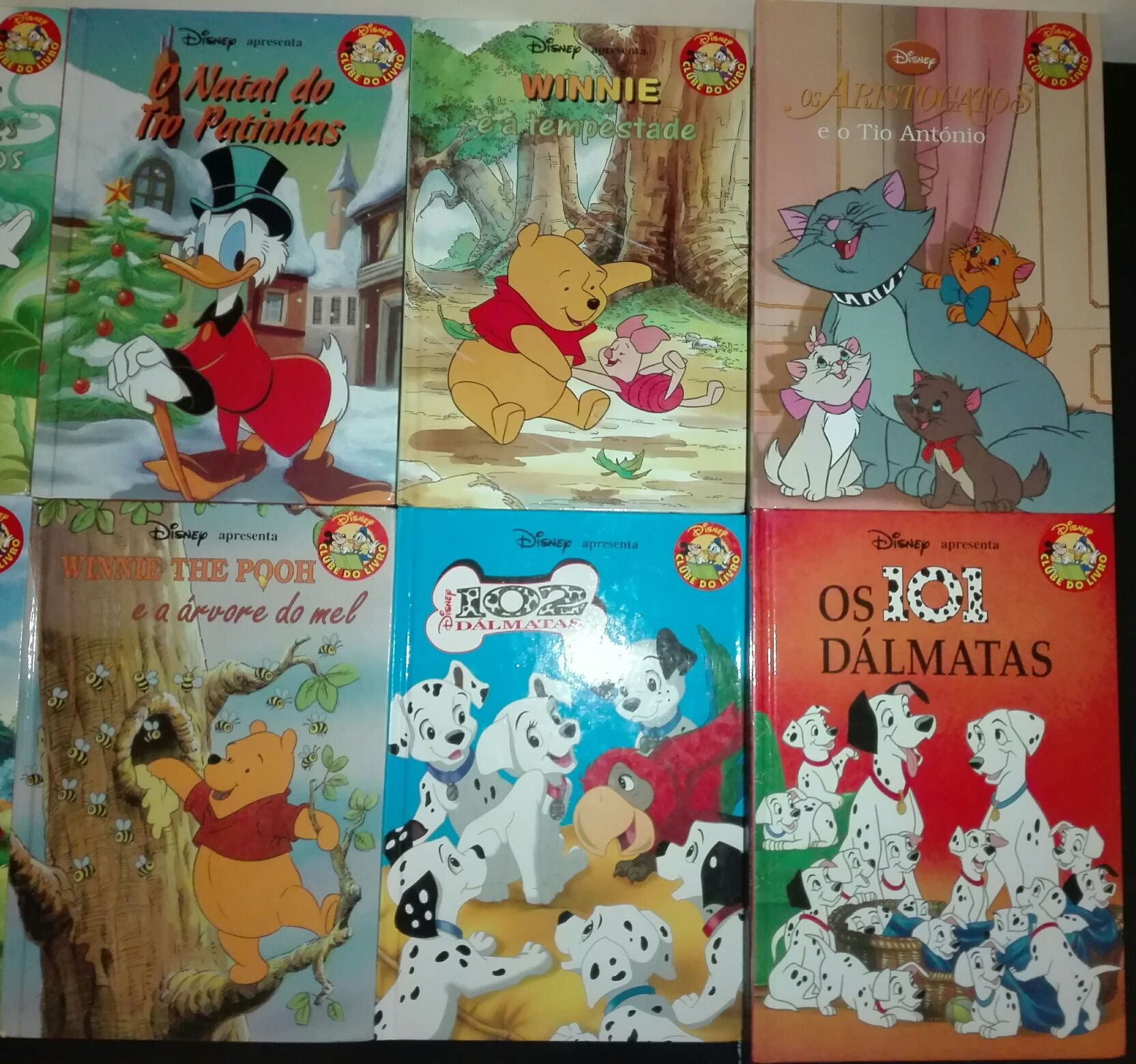 Livros Disney como novos