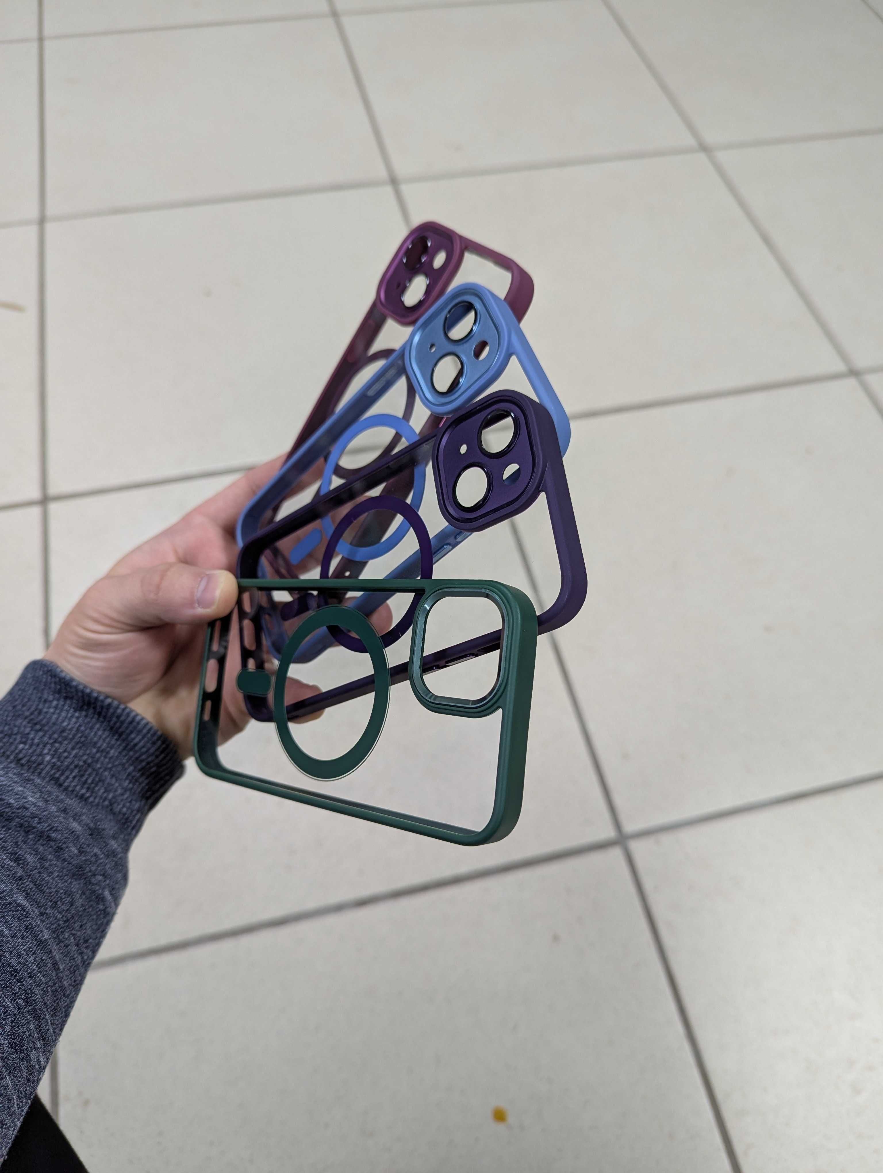 iPhone 13 / 14 Magsafe  Чехол Crystal Case Magnetic Прозорий чохол