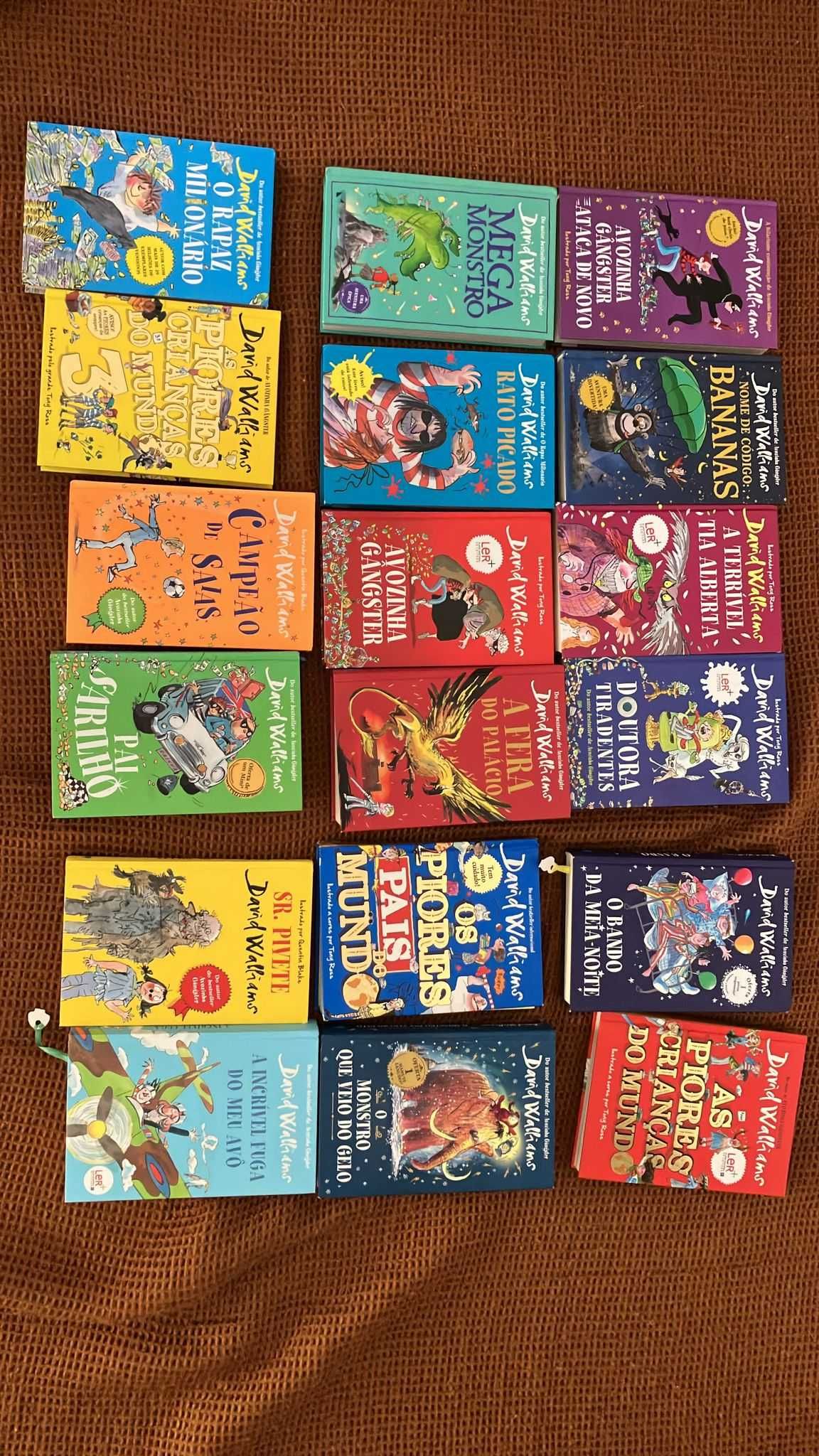 Livros David Walliams - Como Novos