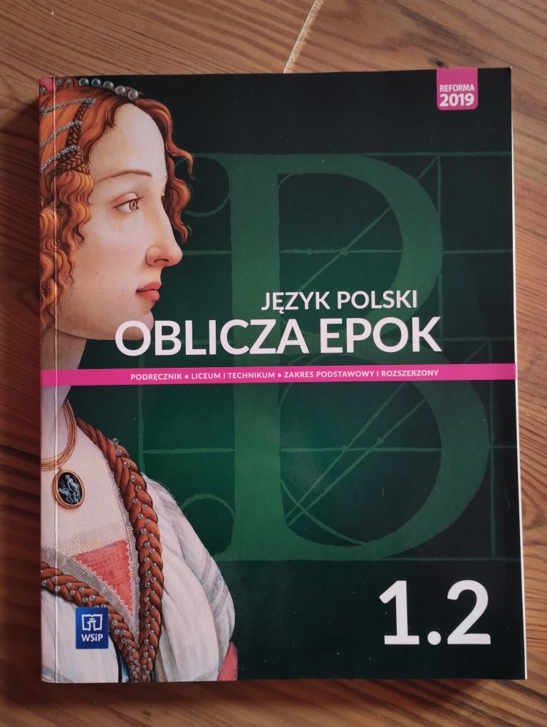 Podręcznik do języka polskiego Oblicza Epok  klasa 1 część 2