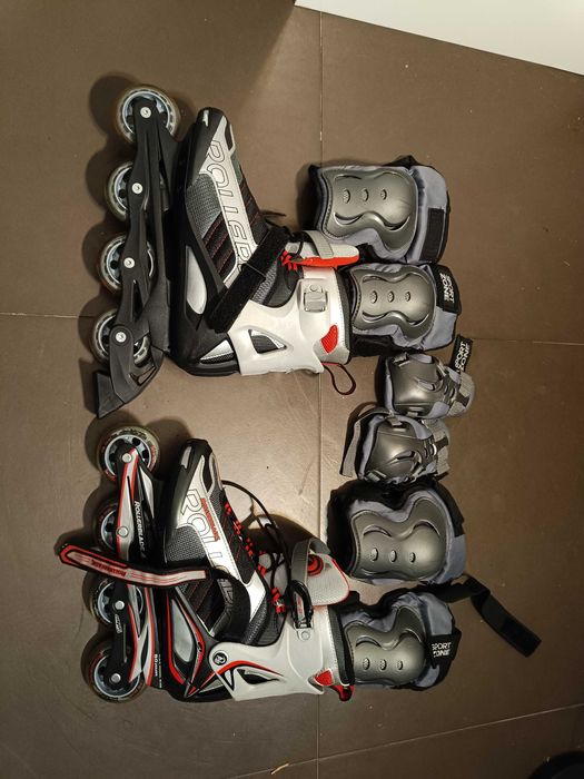 Patins em linha 43 + proteções