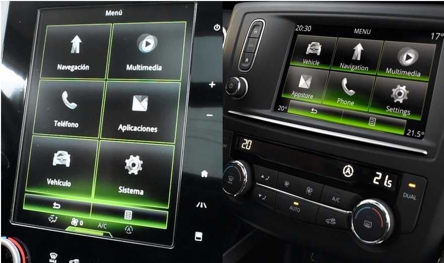 Mapa do nawigacji Renault Espace Kadjar Megane Talisman Captur Koleos
