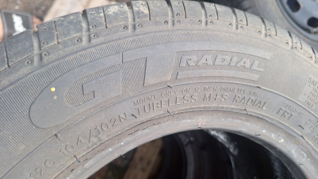 Opony 195/60/12C Gt redial WYSYŁAMY