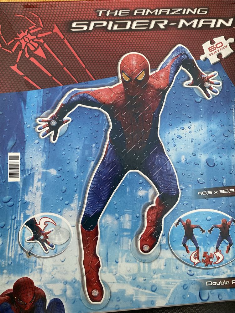 Puzzle Homem Aranha duas faces Spider Man