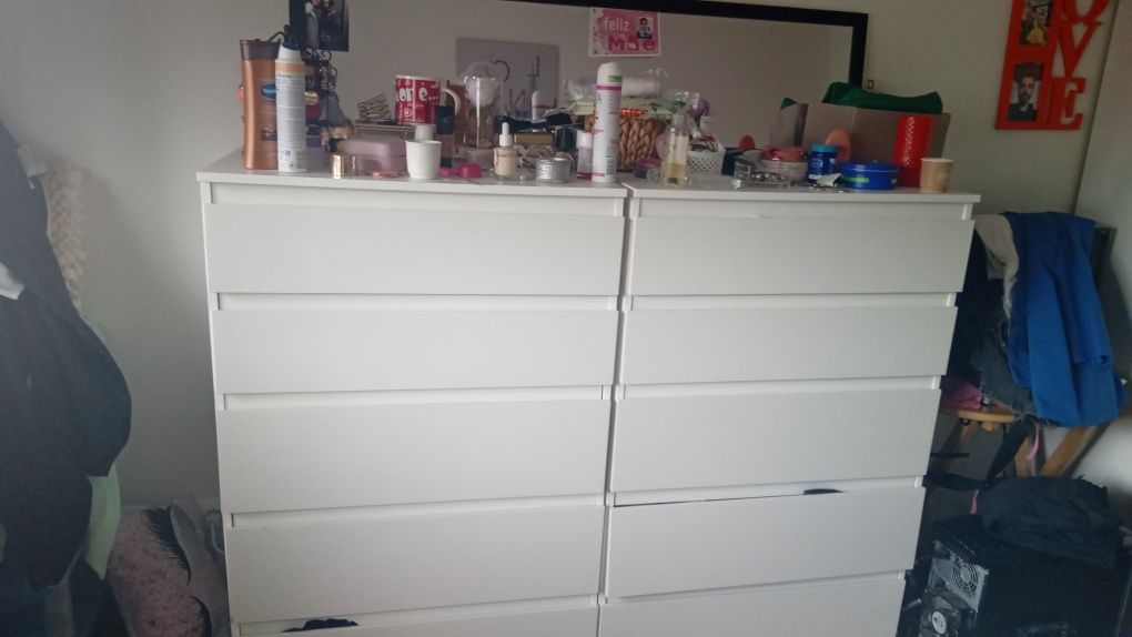 2 Comodas brancas do ikea