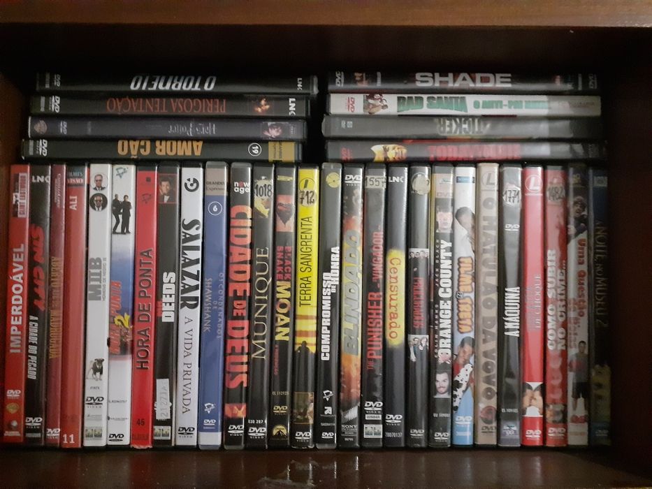 Coleção 338 DVDs (Acção/História/ Comédias/ Infantil)
