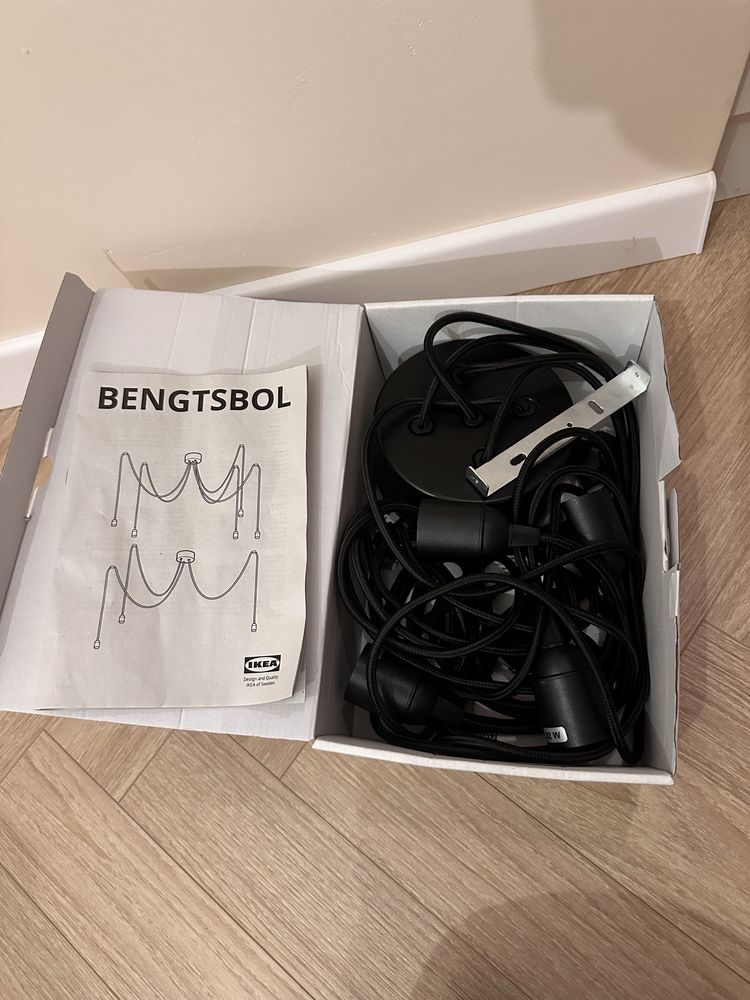 Lampa nowa ikea BENGTSBOL pająk