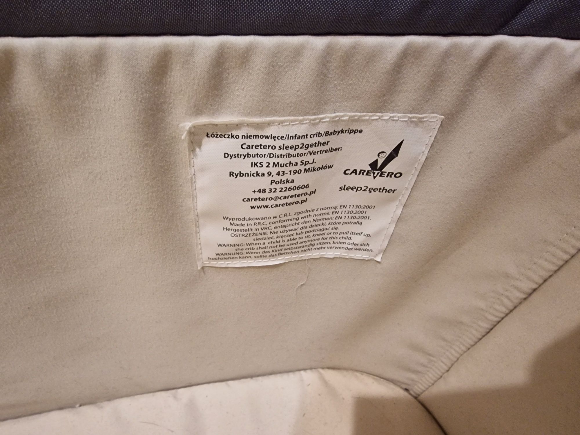 Łóżko dostawne CARETERO sleep2gether
