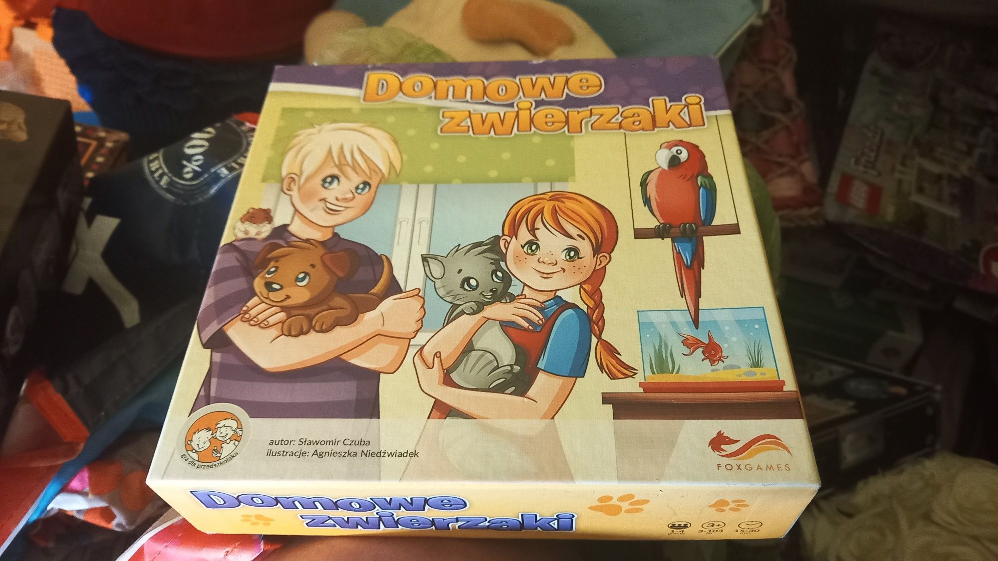 Gra dla dzieci Stan b dobry domowe zwierzaki