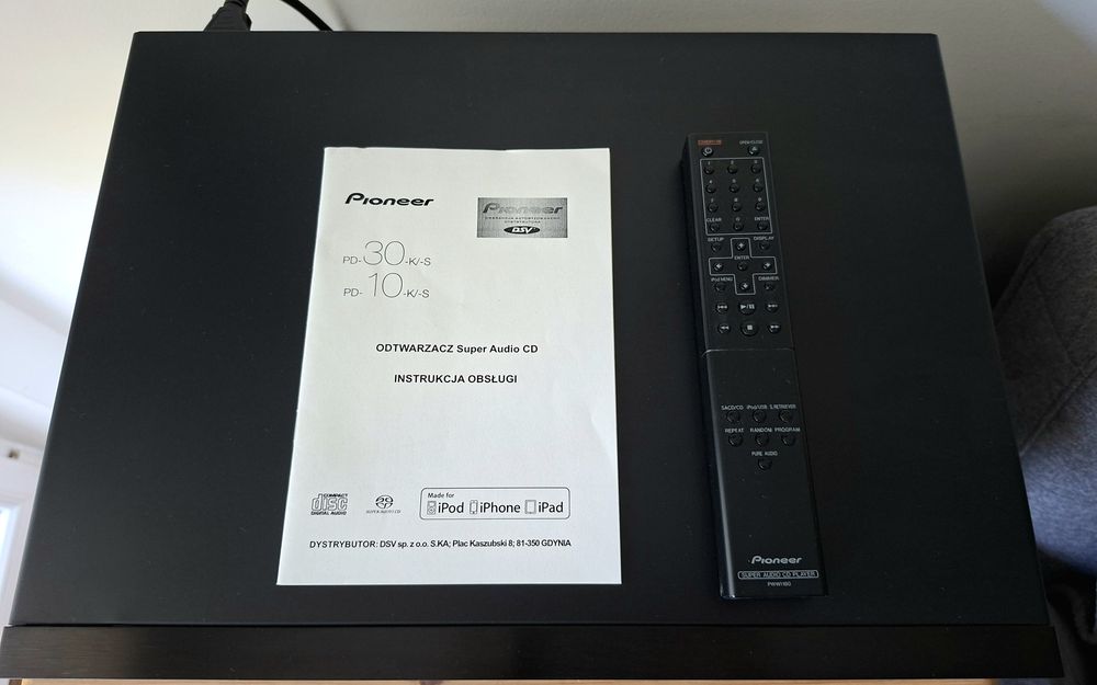 Pioneer PD-30 sacd, USB, mp3, pilot