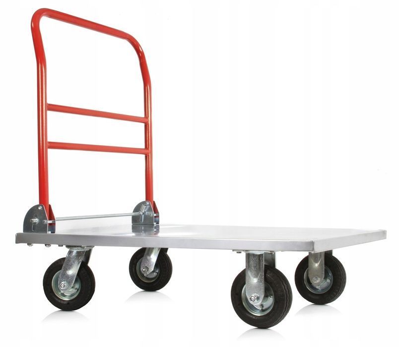 Wózek Platforma Transportowa Magazynowy Składany 500Kg