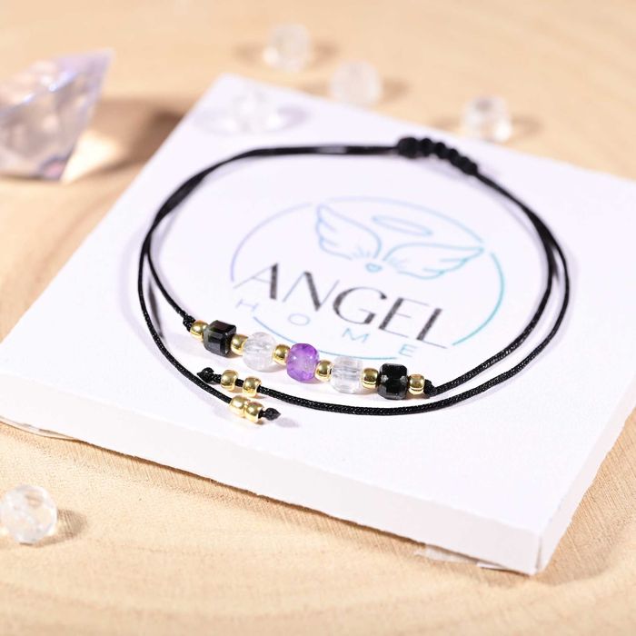 Bransoletka makrama ochronna dla kierowców