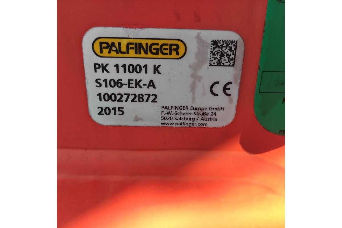 hds manipulator palfinger pk11001 hiab fassi 2015 żuraw
