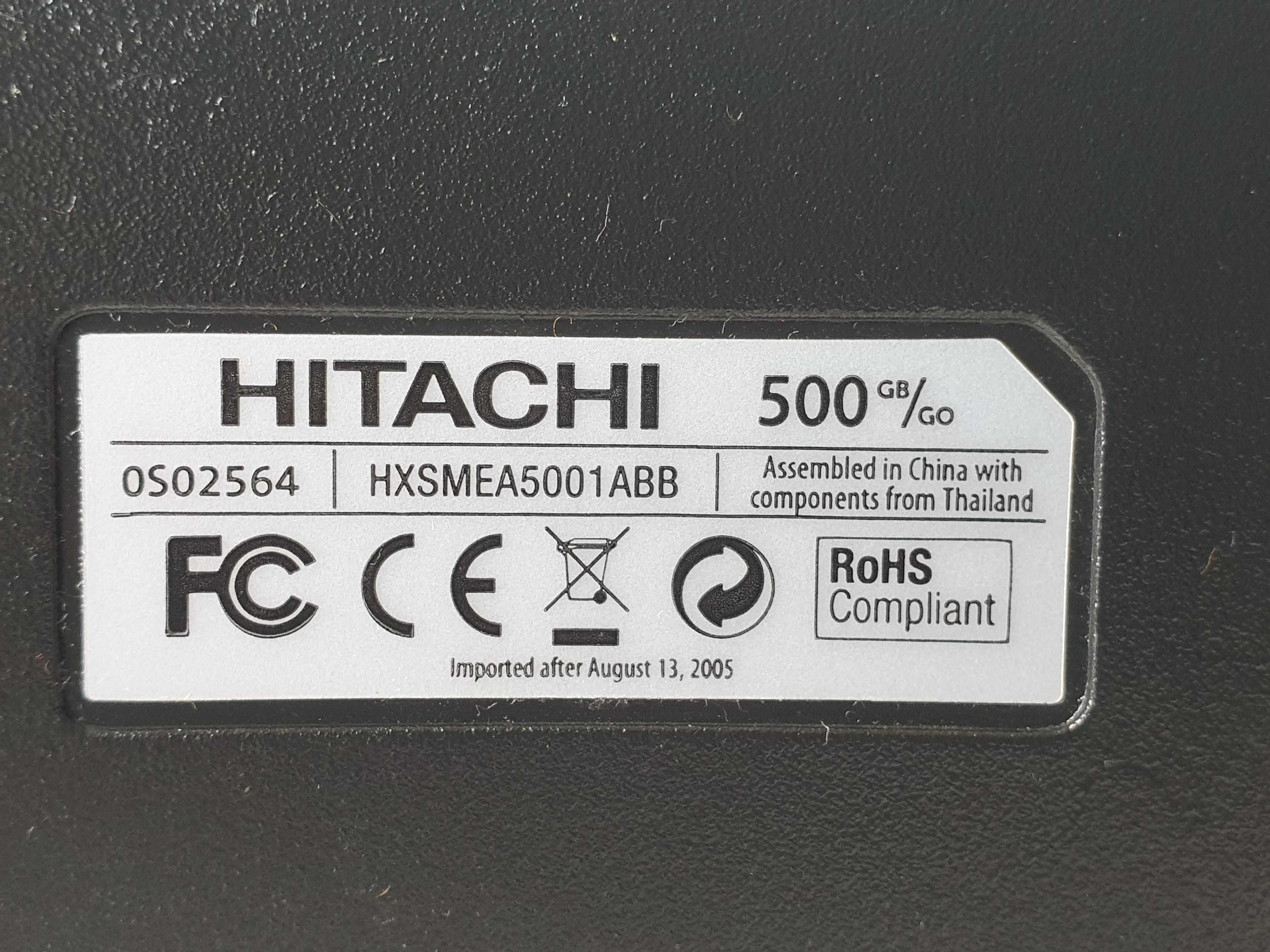 зовнішній HDD 500GB  hitachi  hts545050b9a300