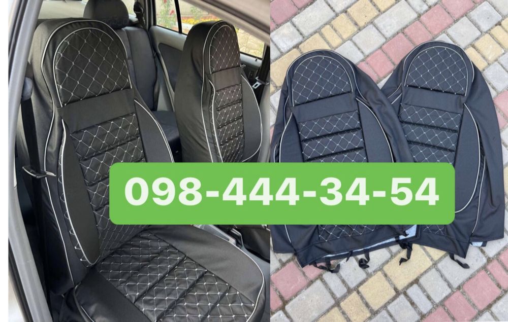 Чехлы Пилот ВАЗ 2110 2111 2112 Приора 2170-2172 Славута Таврия Ланос