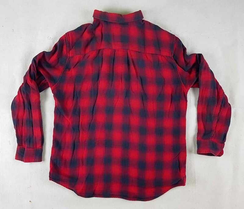 Męska koszula Wrangler Regular czerwona kratka - XL