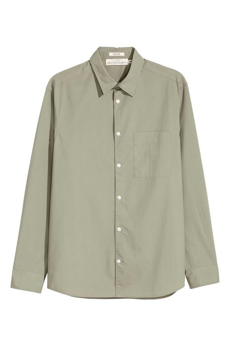 Сорочка H&M хакі XS S