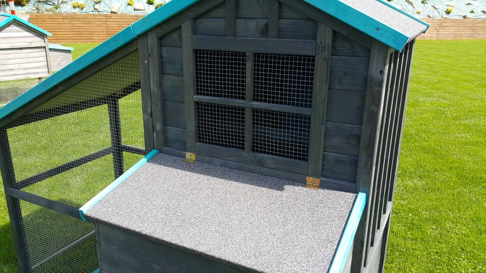 Piękny kolorowy kurnik CHIC