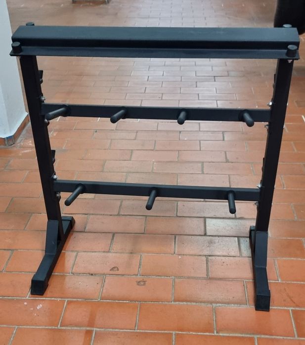 Rack para arrumação de pesos
