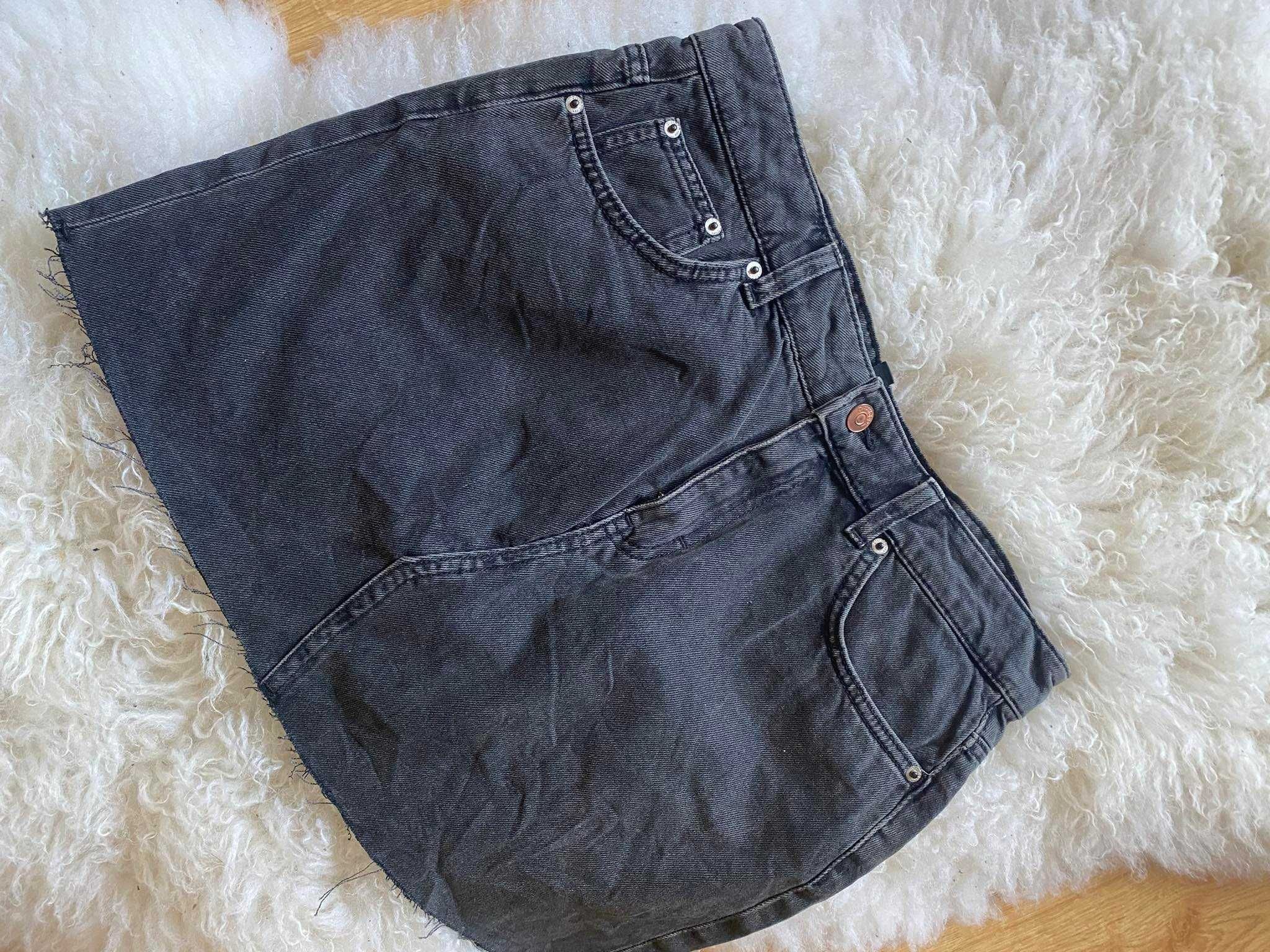 Spódniczka mini jeans