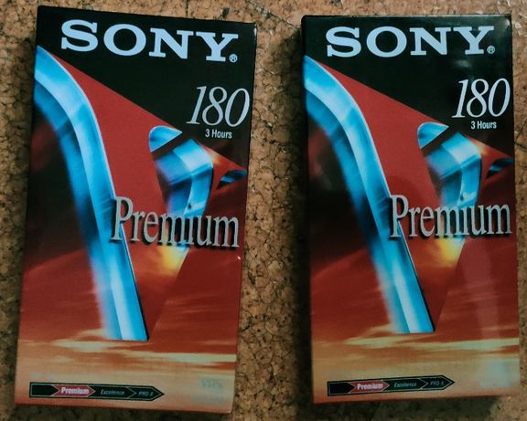 Cassetes Vídeo - VHS - Sony