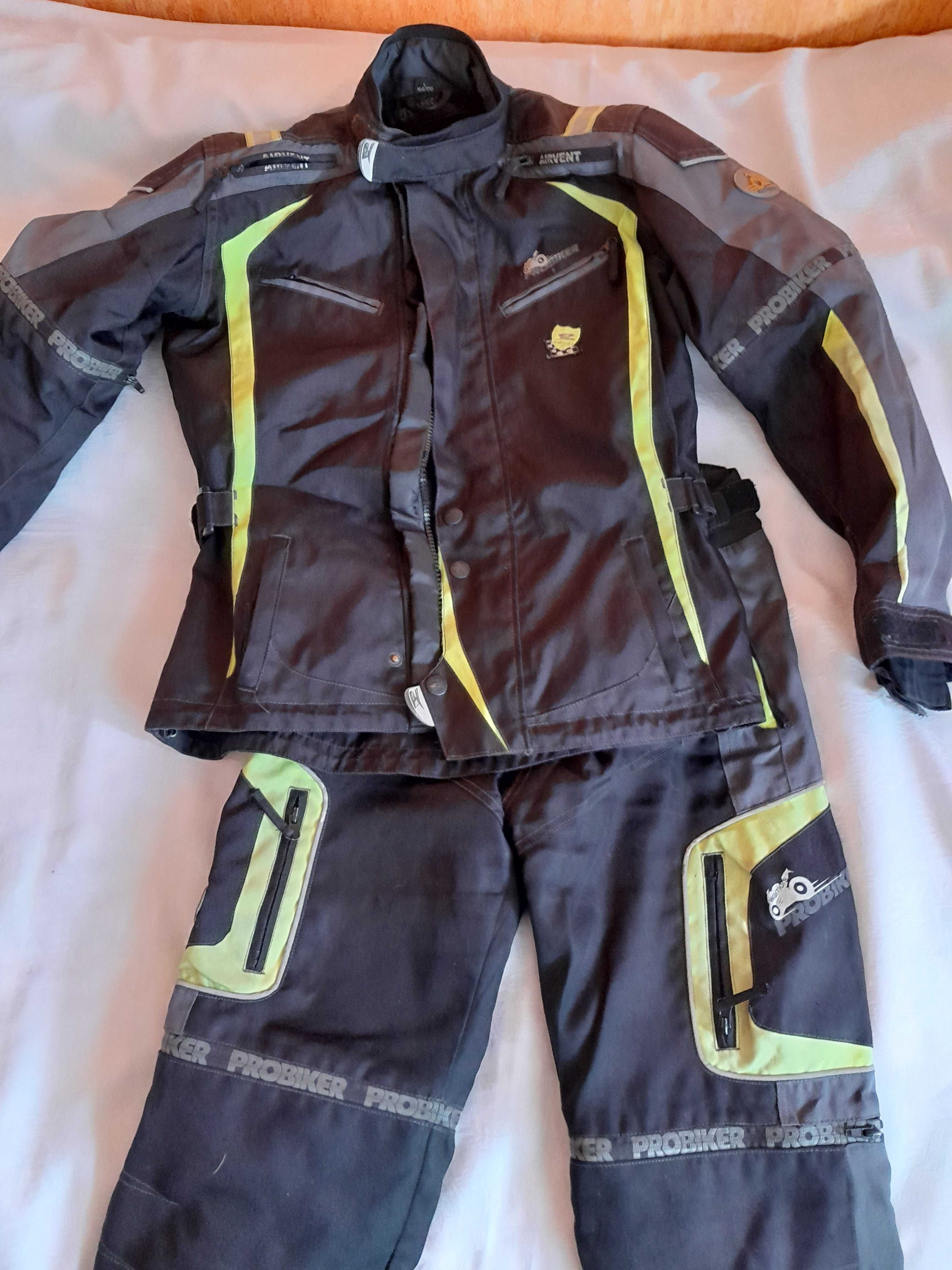 kurtka spodnie- komplet PROBIKER skuter junior na 164-170 UNISEX