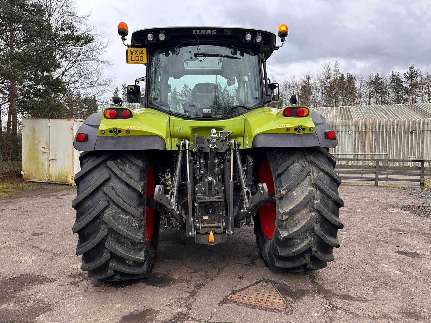 Claas Arion 650 Hexashift Mięka oś Fendt Case Massey
