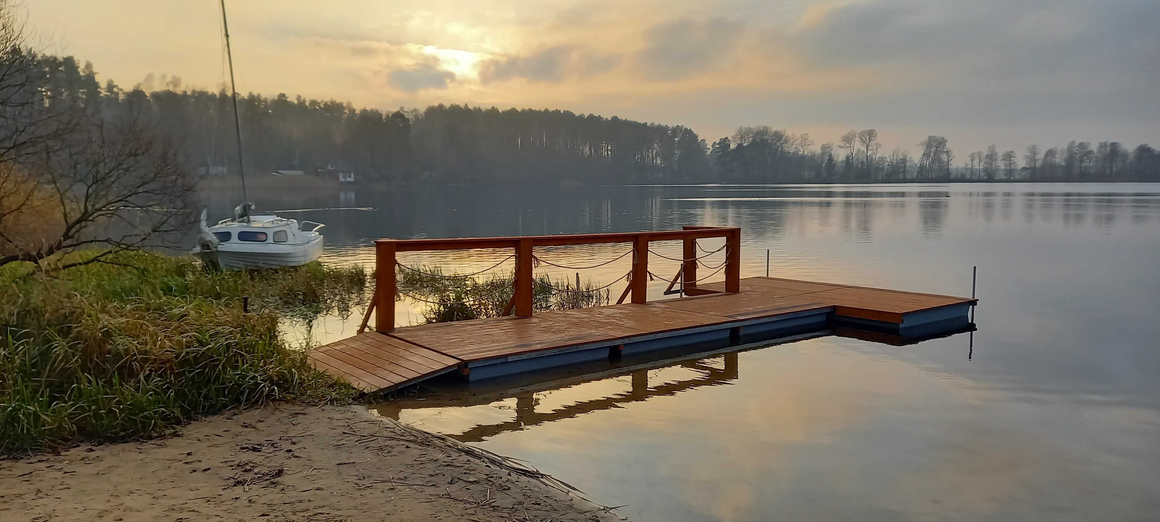 Pomost Pływający Pomosty Pływające Przystań Skuter Wodny Molo Działka